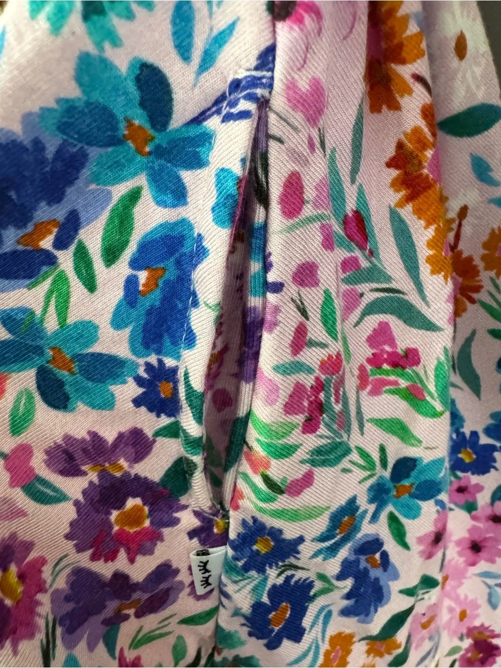 Little Sleepies 2T floral skater dress with pockets